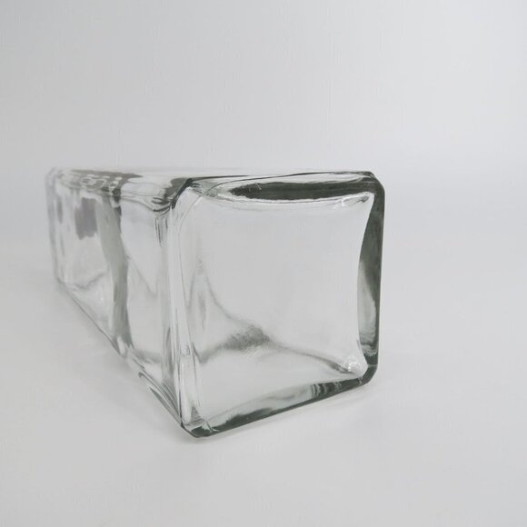 VINTAGE Midcentury Glass Gold Bourbon Decanter Bottle Barware - Picture 6 of 7